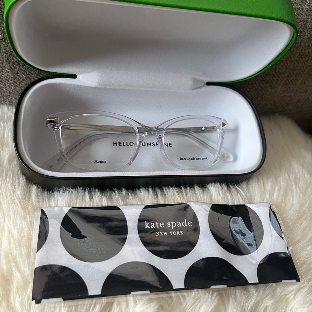 Kate Spade Clear Rx Frames - Picture 4 of 5